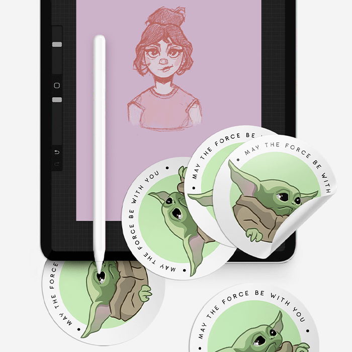 Ilustraciones y pegatinas